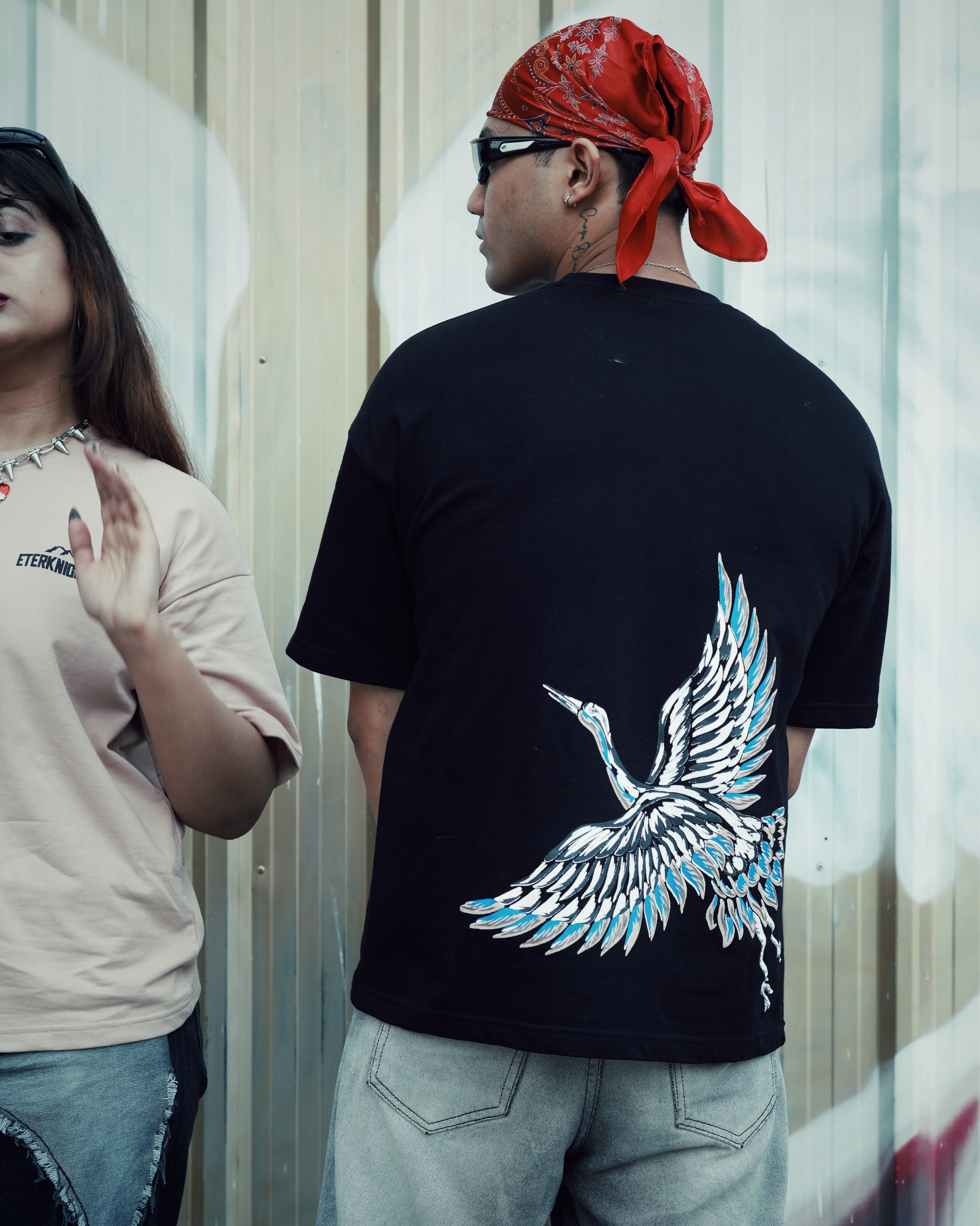 Couple – Matching Boxy Fit T-Shirts | His Style