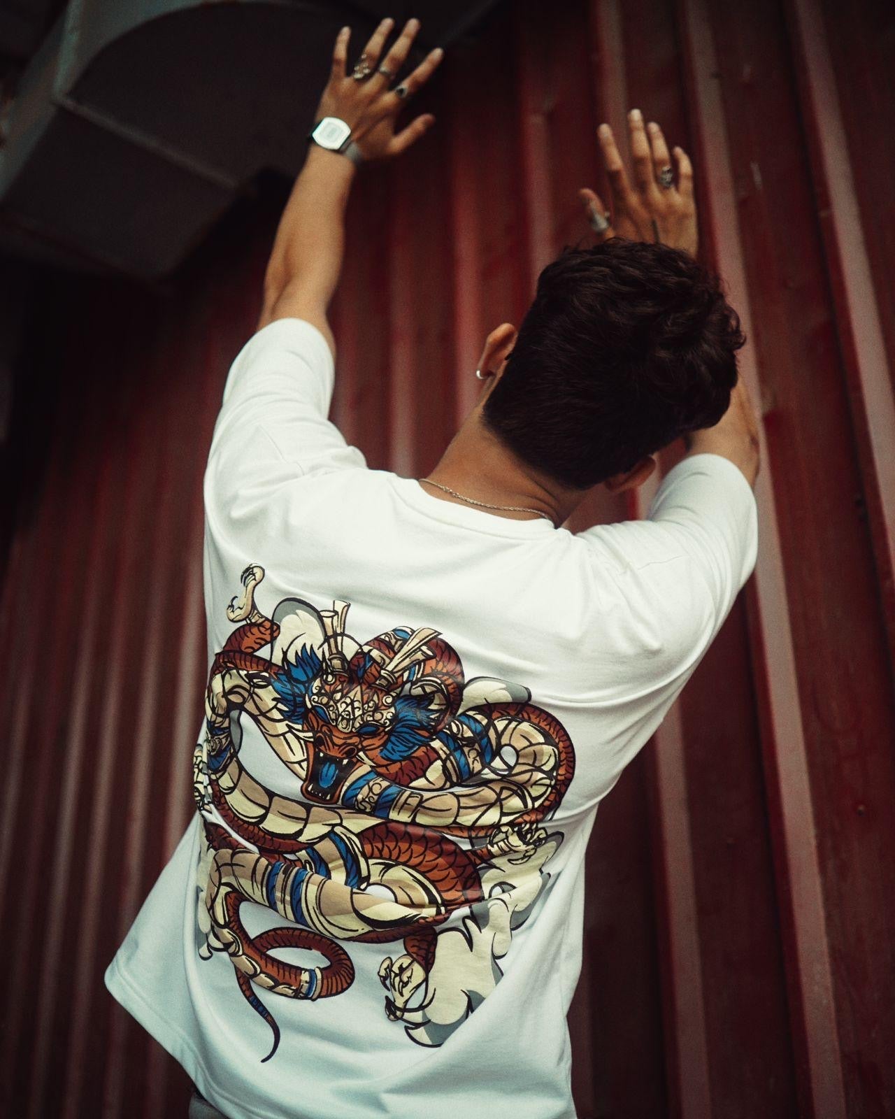 Dragon – Oversized Boxy Fit T-Shirt | Cotton Streetwear Tee