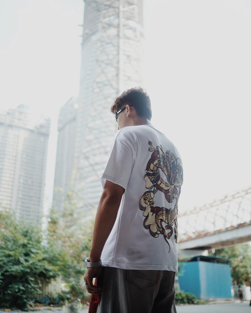 Dragon – Oversized Boxy Fit T-Shirt | Cotton Streetwear Tee