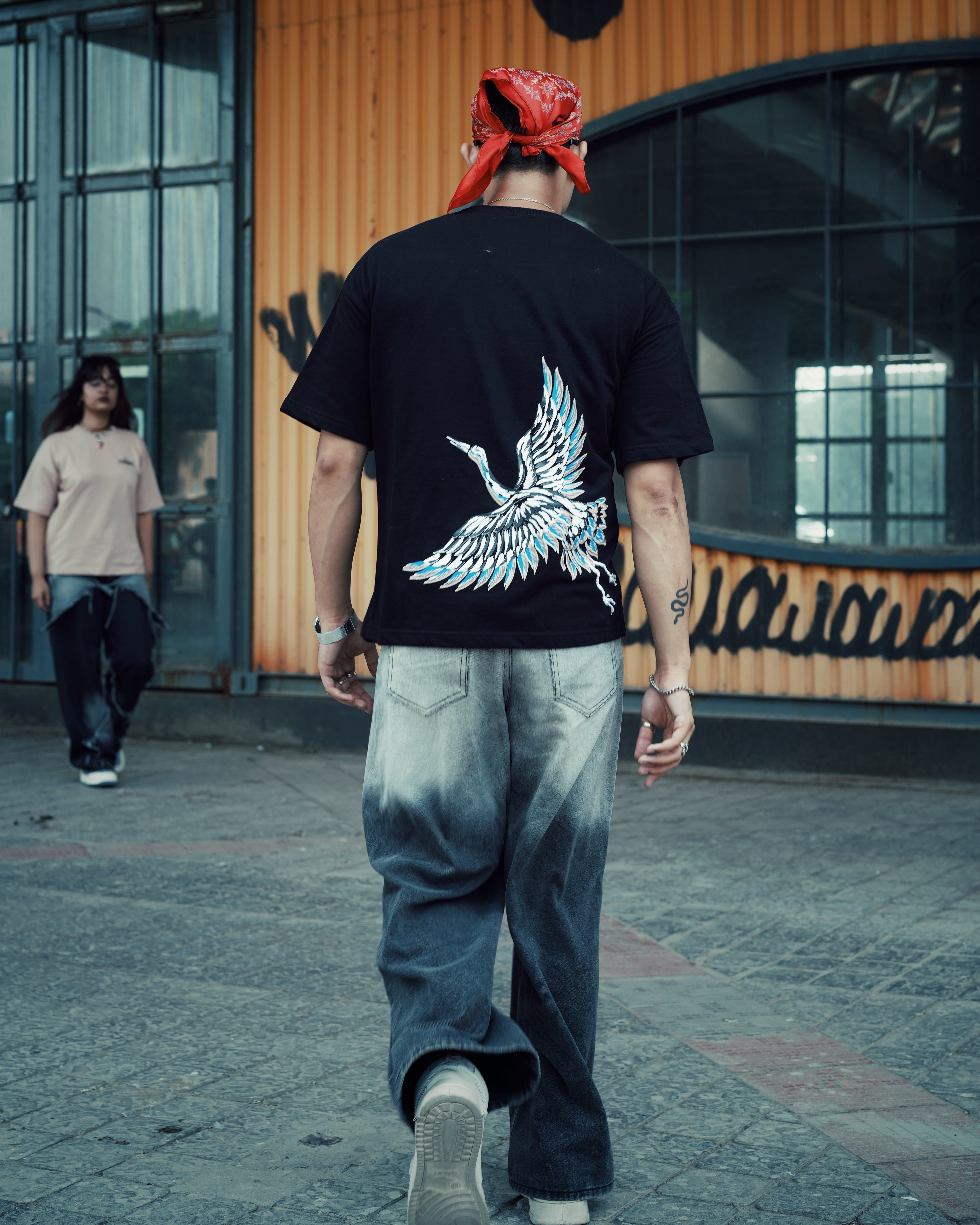 Couple – Matching Boxy Fit T-Shirts | His Style